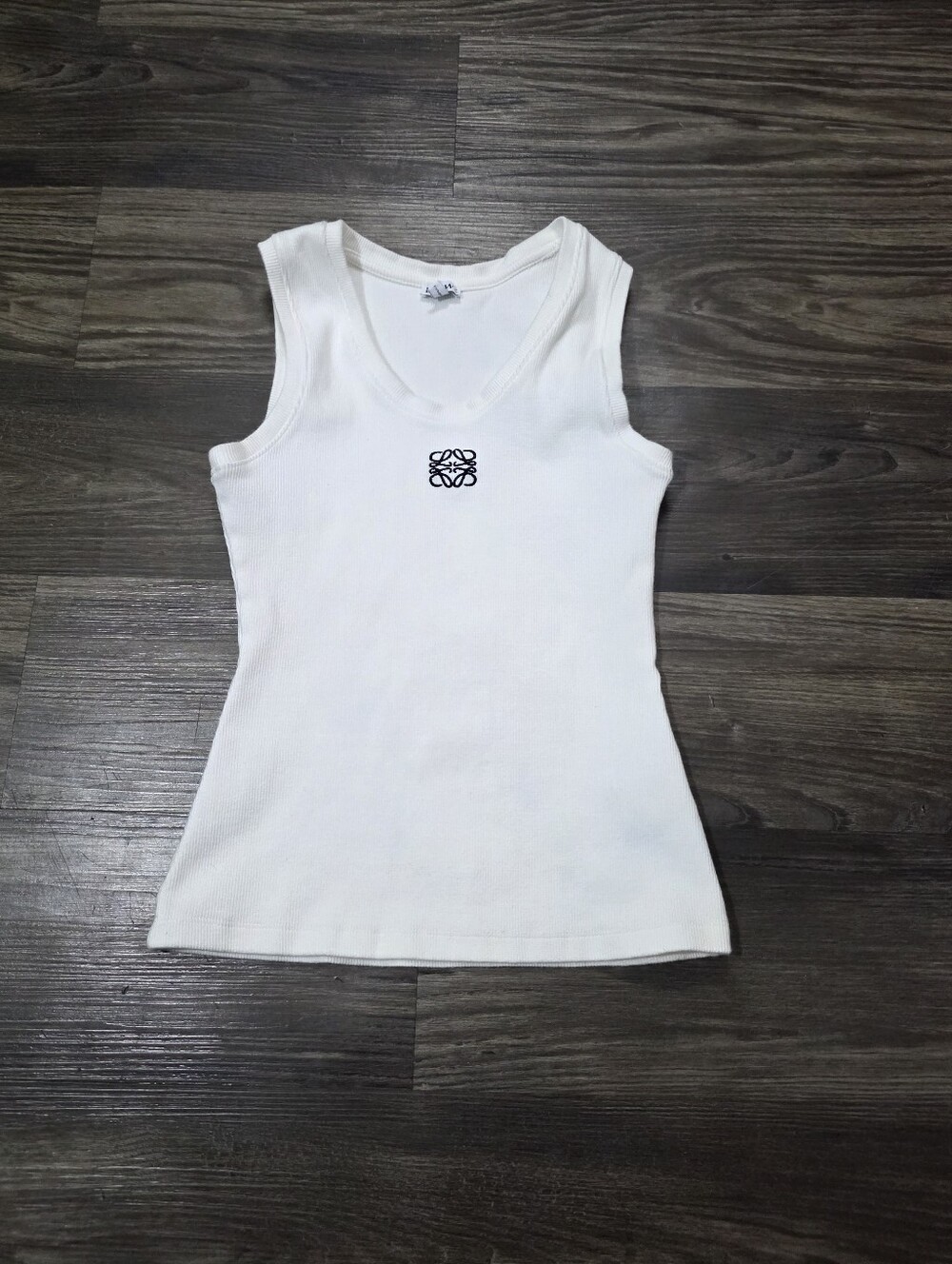 LOEWE  Women's cotton Anagram tank top